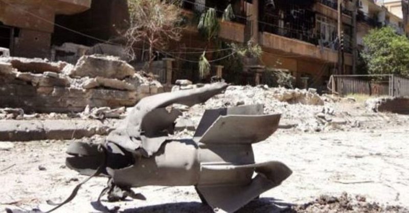 استشهاد 3 مدنيين وإصابة 8 آخرين جراء اعتداء إرهابي بقذيفة في حلب استشهاد 3 مدنيين وإصابة 8 آخرين جراء اعتداء إرهابي بقذيفة في حلب