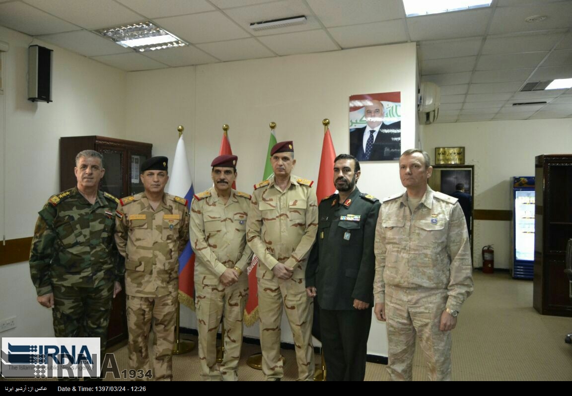 ایران، روس، عراق اور شام کی مشترکہ سیکورٹی نشست کا انعقاد ایران، روس، عراق اور شام کی مشترکہ سیکورٹی نشست کا انعقاد