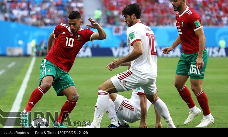 فٹبال ورلڈکپ، ایران کی مراکش کو شکست فٹبال ورلڈکپ، ایران کی مراکش کو شکست