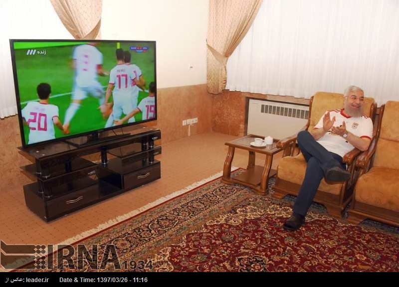 El presidente Rohani felicita a los futbolistas iraníes por su victoria en el Mundial 2018 El presidente Rohani felicita a los futbolistas iraníes por su victoria en el Mundial 2018