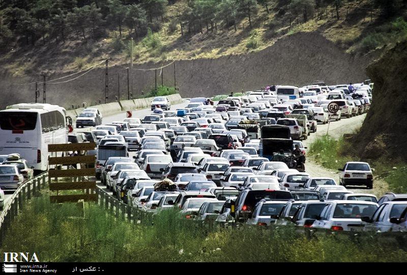 جاده كرج - چالوس یك طرفه شد