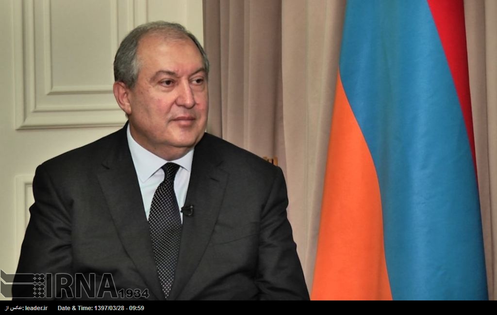 El presidente armenio insta a una mayor cooperación con Irán El presidente armenio insta a una mayor cooperación con Irán