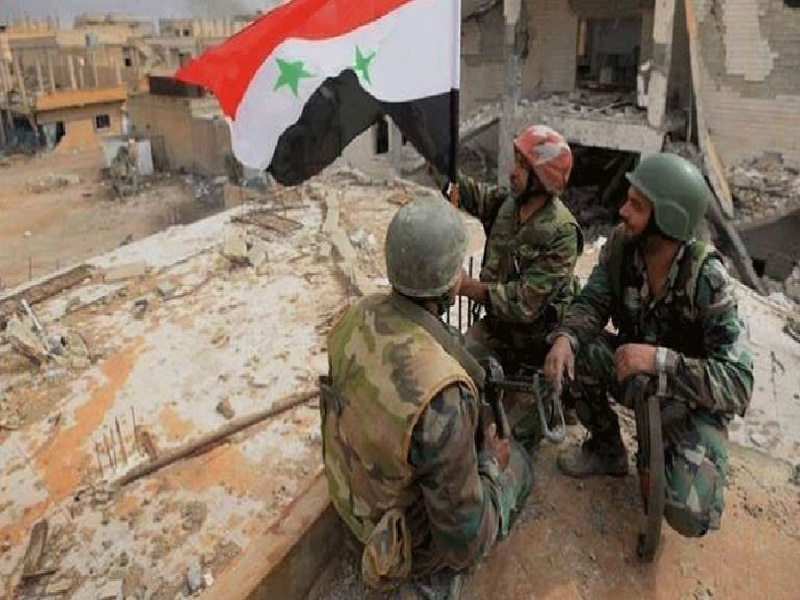 ارتش سوريه بخش وسيعي از حمص را از چنگ داعش آزاد كرد