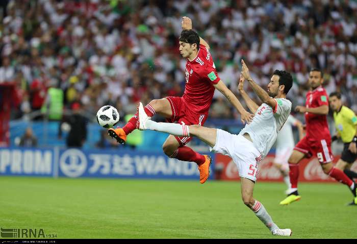 تیم ایران برابر اسپانیا مقتدرانه بازی كرد