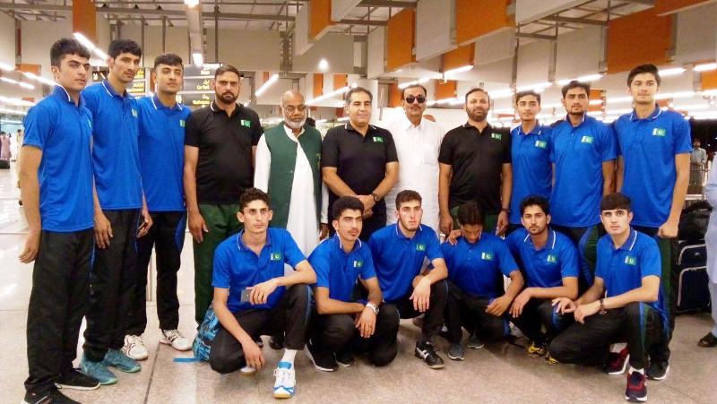 Pakistan U19 volleyball team arrives in Tehran for Asia-Pacific championship Pakistan U19 volleyball team arrives in Tehran for Asia-Pacific championship