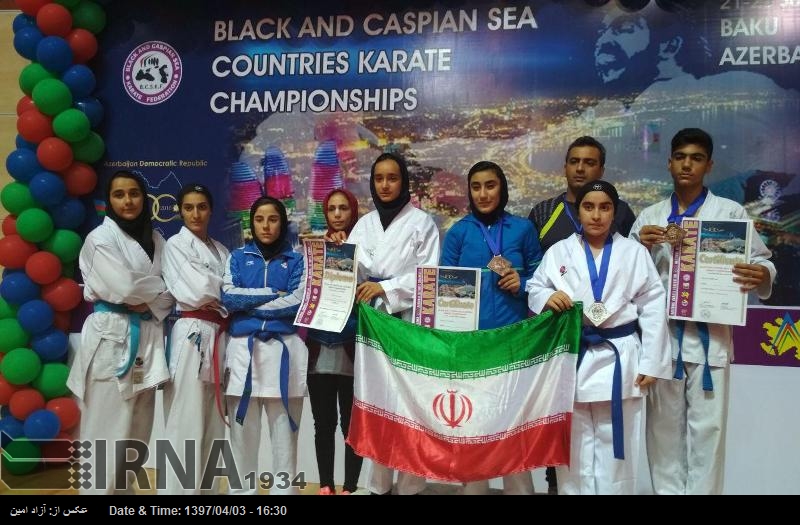عالمی کراٹے مقابلوں میں ایرانی ٹیم کی شاندار کارکردگی عالمی کراٹے مقابلوں میں ایرانی ٹیم کی شاندار کارکردگی