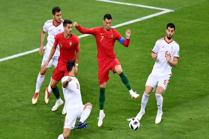 Coupe du Monde 2018: L'Iran mené 1-0 à La mi-temps Coupe du Monde 2018: L'Iran mené 1-0 à La mi-temps