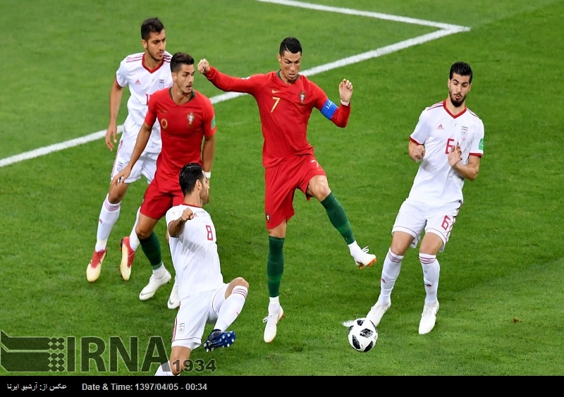 فٹ بال ورلڈکپ، ایران اور پرتگال کا سنسنی خیز میچ برابر فٹ بال ورلڈکپ، ایران اور پرتگال کا سنسنی خیز میچ برابر