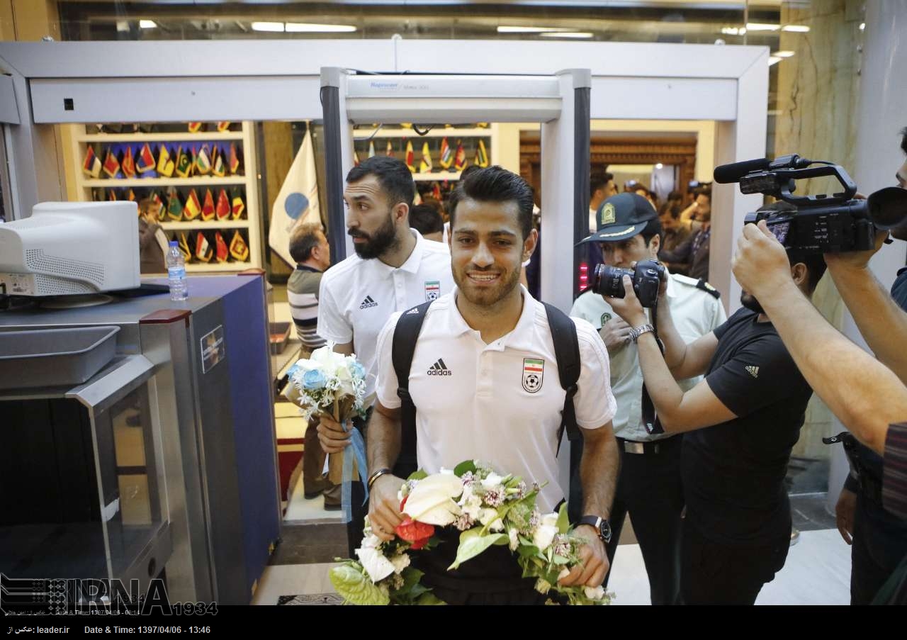 La selección de fútbol iraní regresa a casa, victoriosa y con la cabeza alta La selección de fútbol iraní regresa a casa, victoriosa y con la cabeza alta
