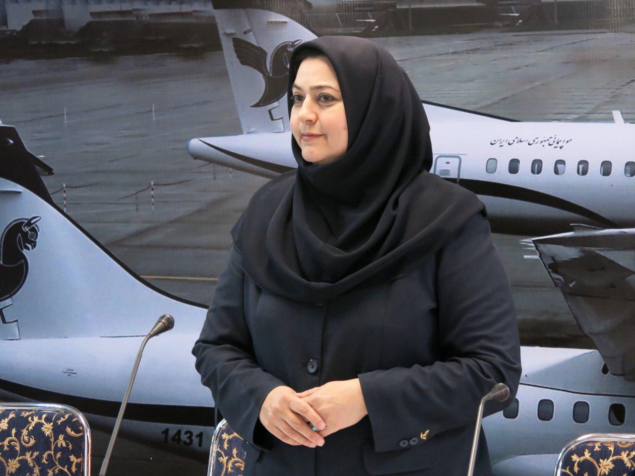 Eine Frau an der Spitze der größten Fluggesellschaft im Iran Eine Frau an der Spitze der größten Fluggesellschaft im Iran