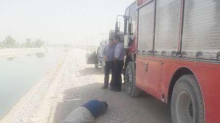 جسد مردي در كانال آبياري در دزفول كشف شد