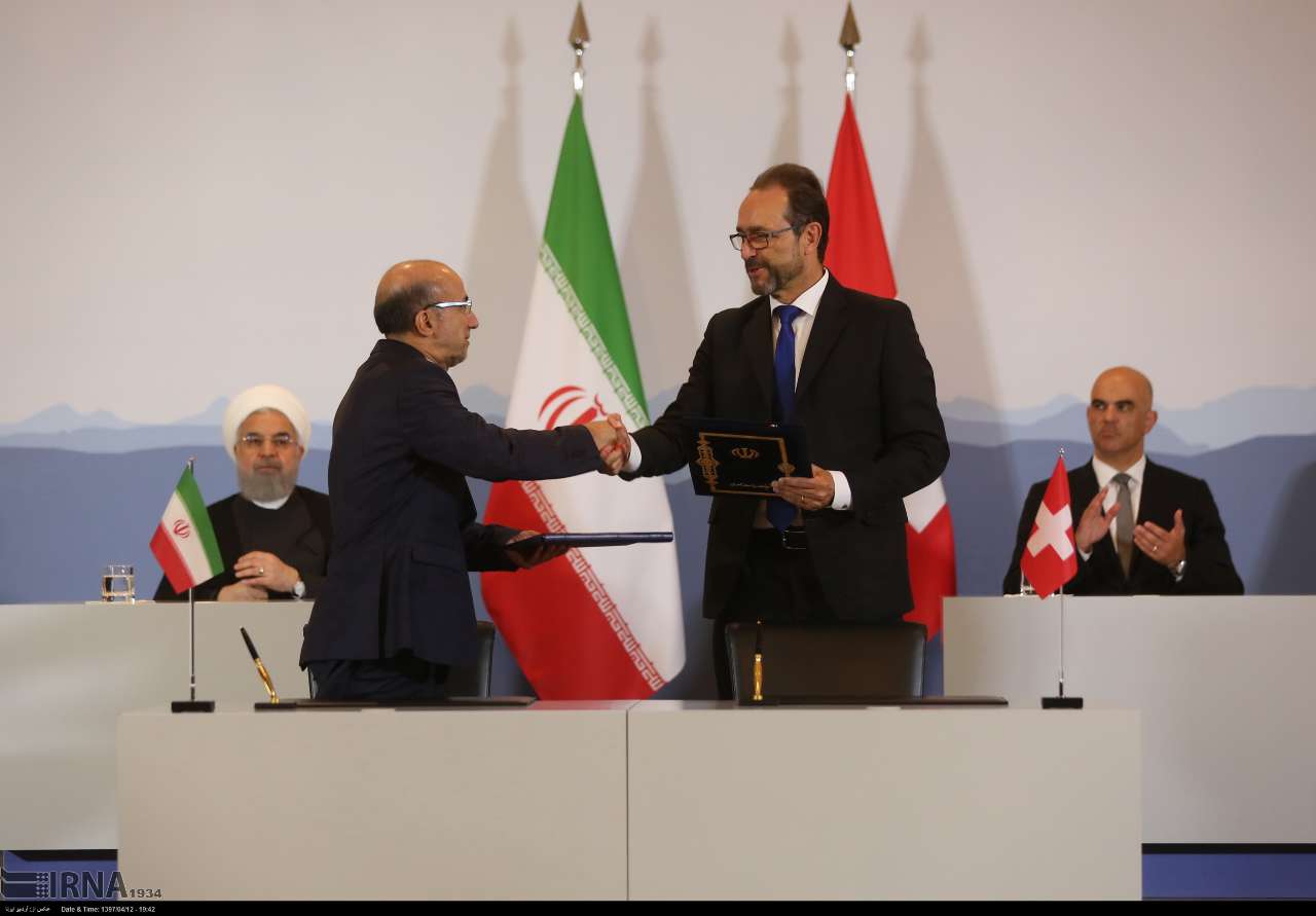 Iran und Schweiz unterzeichnen drei Dokumente der Zusammenarbeit Iran und Schweiz unterzeichnen drei Dokumente der Zusammenarbeit