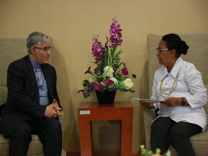 Iran ready to cooperate with Indonesia in women field Iran ready to cooperate with Indonesia in women field