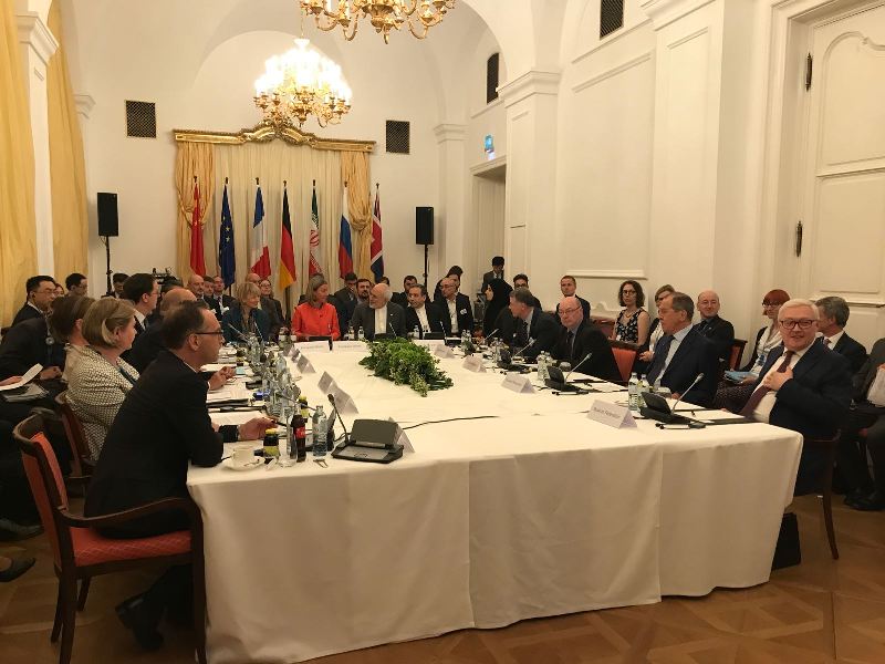 Außenminister Irans und der G4+1 diskutieren in Wien Außenminister Irans und der G4+1 diskutieren in Wien