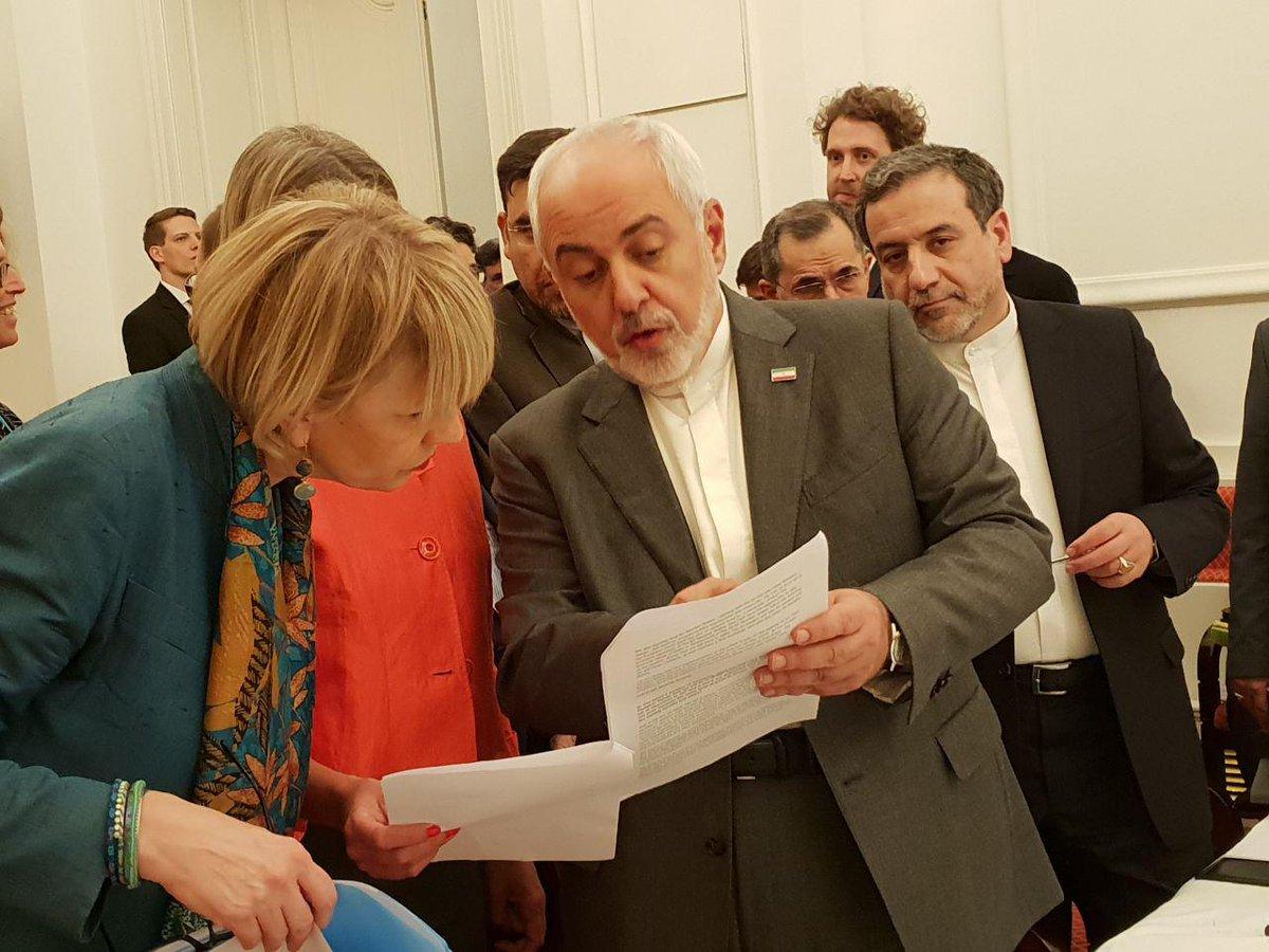 Zarif unterstreicht Errungenschaften des Wiener Treffens Zarif unterstreicht Errungenschaften des Wiener Treffens
