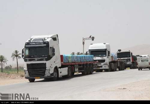 ۴۳ درصد صادرات امسال ایران به عراق از مرزهای کرمانشاه انجام شده است