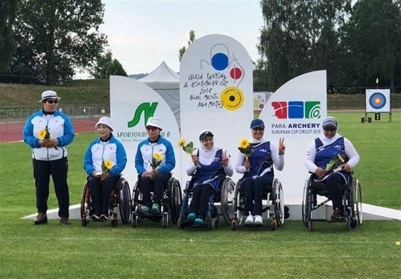 Recurve-Frauen; Iran gewinnt Goldmedaille Recurve-Frauen; Iran gewinnt Goldmedaille