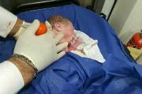نوزادي در آمبولانس 115 مهاباد متولد شد