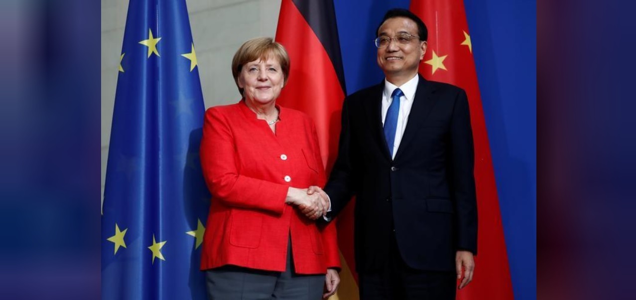 Merkel und Li - EU und China stehen zu Atomabkommen mit Iran Merkel und Li - EU und China stehen zu Atomabkommen mit Iran