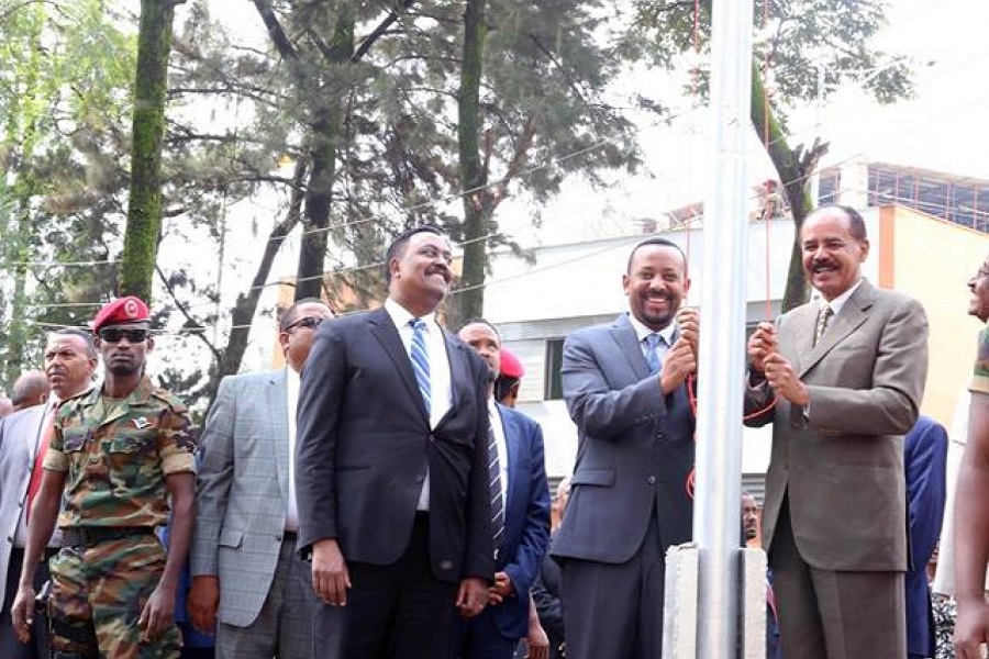 سفارت اریتره در اتیوپی بازگشایی شد