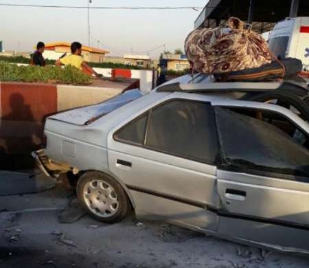 حادثه رانندگي جاده ساوه به سلفچگان 10 مصدوم داشت