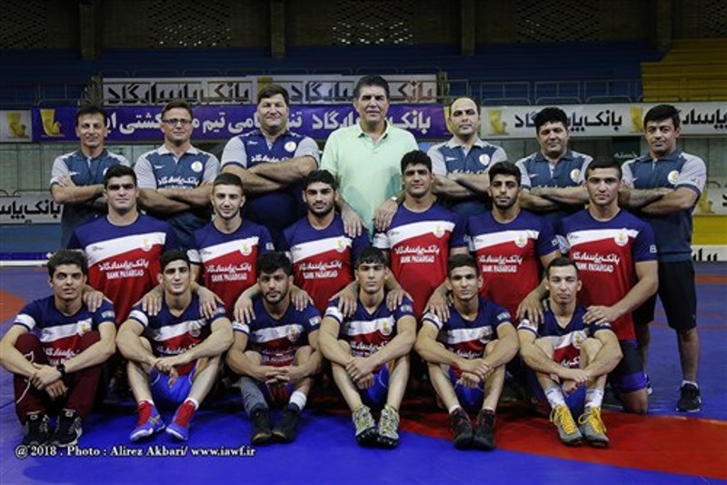 Iranische griechisch-römische Wrestler krönen sich zum Asien-Meister Iranische griechisch-römische Wrestler krönen sich zum Asien-Meister