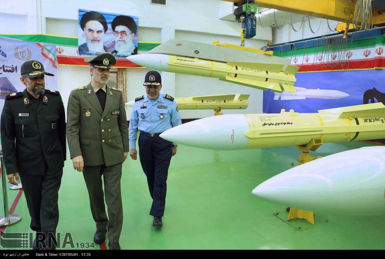 Fakour-Raketenproduktionslinie im Iran eingeweiht Fakour-Raketenproduktionslinie im Iran eingeweiht