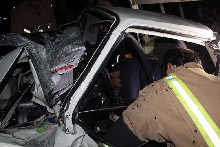 حادثه رانندگی در پارس آباد یك كشته برجای گذاشت