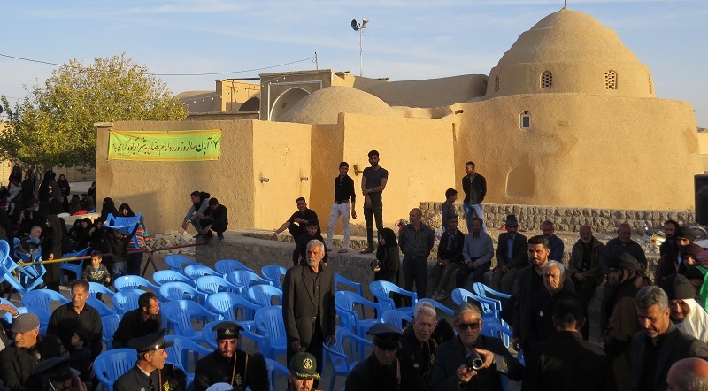 مسجد بیرون نشانی از منزلگاه امام رضا (ع) در ابركوه