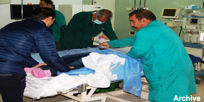 4 civilians killed, 15 injured in IEDs blast in Daraa 4 civilians killed, 15 injured in IEDs blast in Daraa