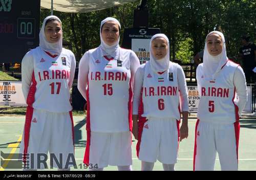 El equipo femenino iraní se proclama campeón de Baloncesto 3x3 de Asia occidental