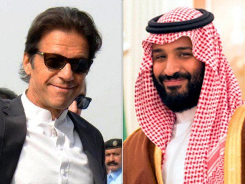 وليعهد عربستان با عمران خان تلفني گفت و گو كرد