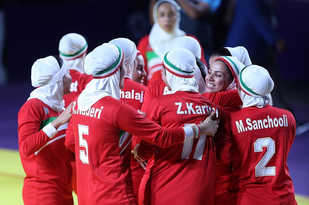 تیم زنان كبدی ایران طلایی شد