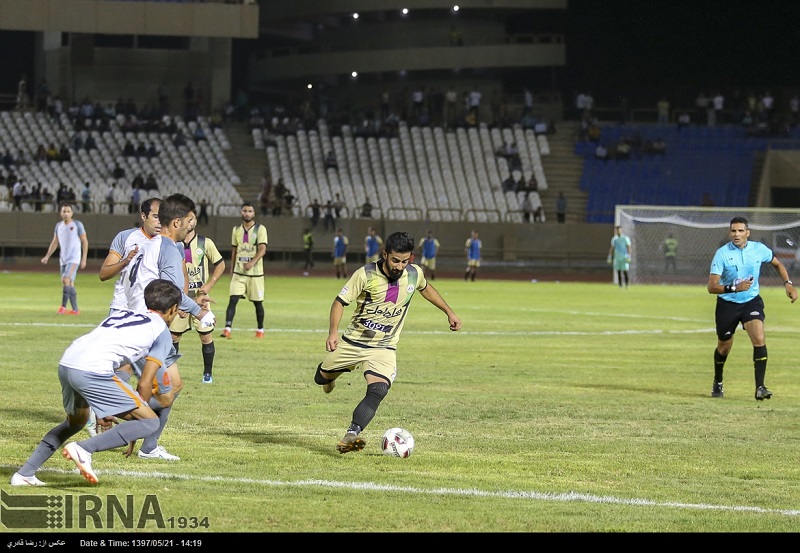 قشقایی شیراز بر پرسپولیس پاكدشت پیروز شد