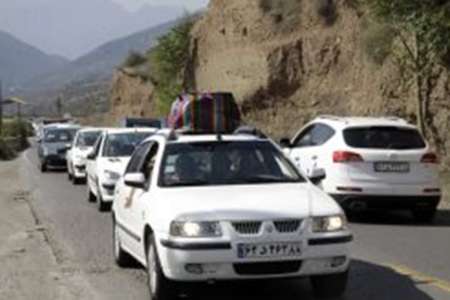 ترافيك جاده هاي منتهي به مازندران پرحجم و نيمه سنگين است