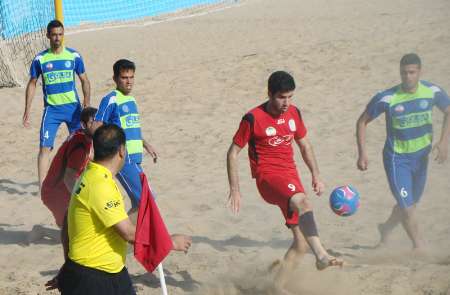 ايفا اردكان، قهرمان رقابتهاي گروه دوم ليگ فوتبال ساحلي شد