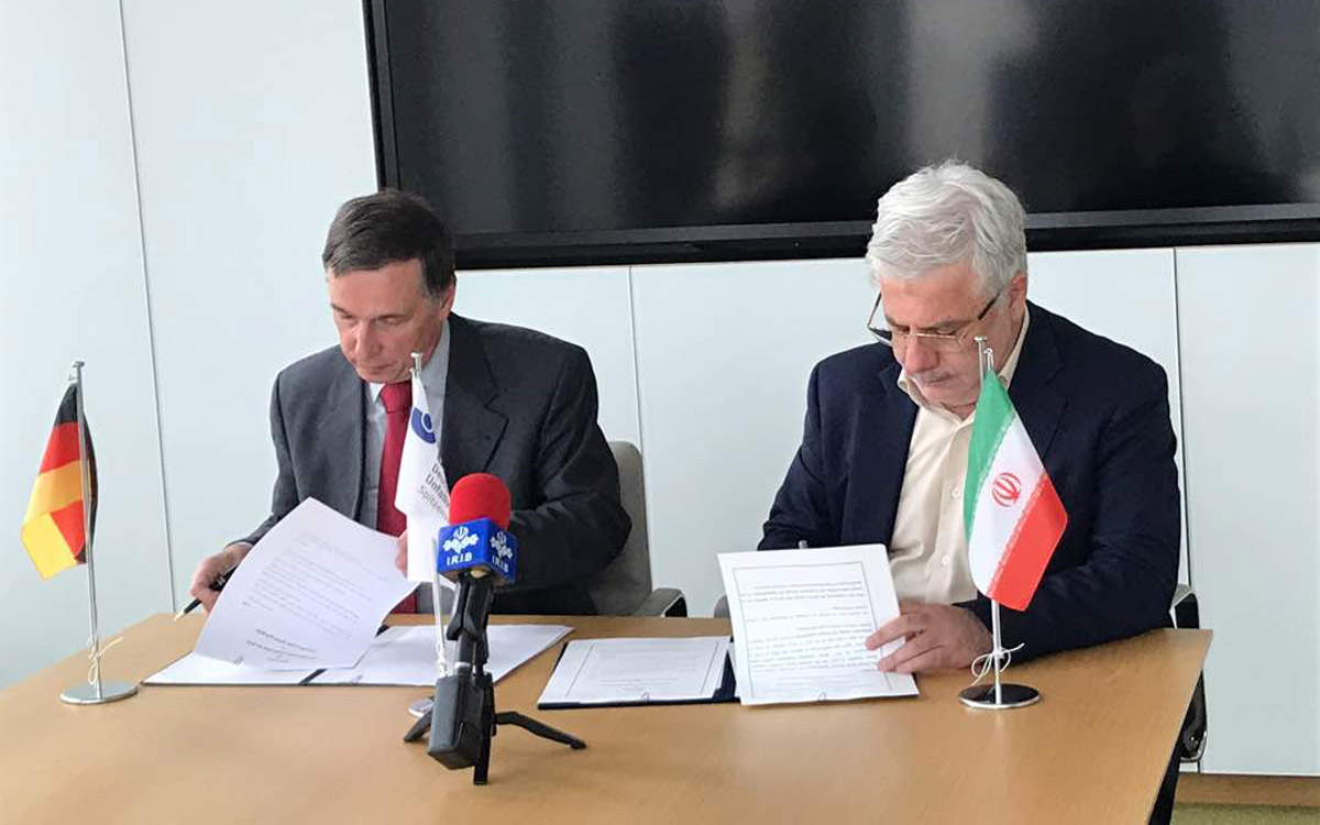 Iran und Deutschland unterzeichnen Absichtserklärung zur Versicherungskooperation Iran und Deutschland unterzeichnen Absichtserklärung zur Versicherungskooperation