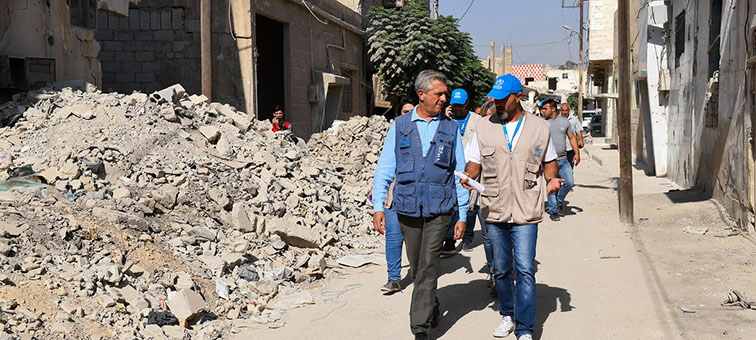 Living a life in ruins of Syria Living a life in ruins of Syria