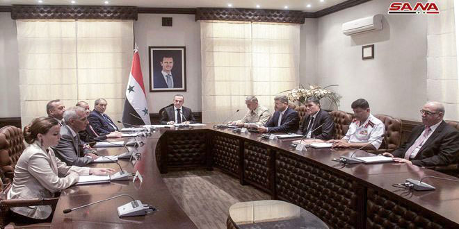 Syrian gov't takes procedures for return of displaced Syrian gov't takes procedures for return of displaced