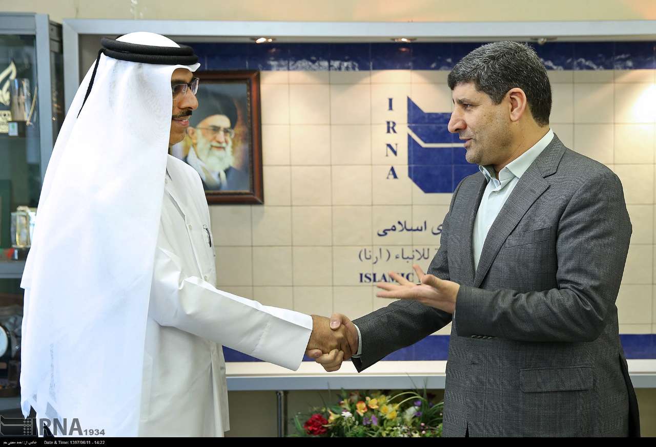 QNA chief calls for enhanced media ties with Iran QNA chief calls for enhanced media ties with Iran