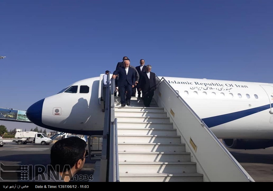 Zarif, Şam’da Zarif, Şam’da