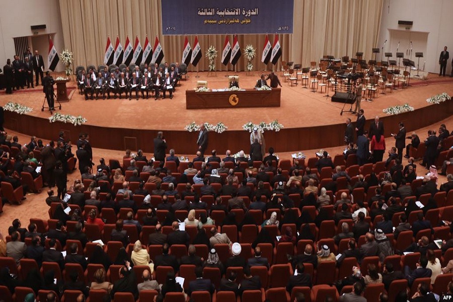 مجلس النواب العراقي يستأنف جلسته الاولي، اليوم، وخمسة مرشحين يتنافسون علي رئاسته مجلس النواب العراقي يستأنف جلسته الاولي، اليوم، وخمسة مرشحين يتنافسون علي رئاسته