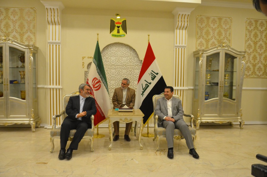 وزير الداخلية الإيراني في بغداد وزير الداخلية الإيراني في بغداد