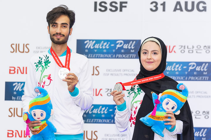 Iran air gun team world runner-up Iran air gun team world runner-up