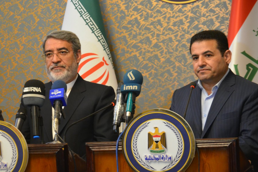 وزراء خارجیة إیران والعراق وتركیا یقیّمون الأمن علي حدودهم المشتركة وزراء خارجیة إیران والعراق وتركیا یقیّمون الأمن علي حدودهم المشتركة
