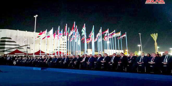 Damascus Int'l Fair kicks of its 60th edition at Fairground Damascus Int'l Fair kicks of its 60th edition at Fairground