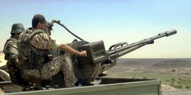 Syrian army targets terrorists in Hama, Idleb Syrian army targets terrorists in Hama, Idleb