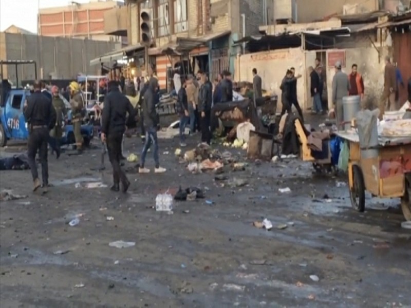 Huge blast rocks Iraqi city Basra Huge blast rocks Iraqi city Basra