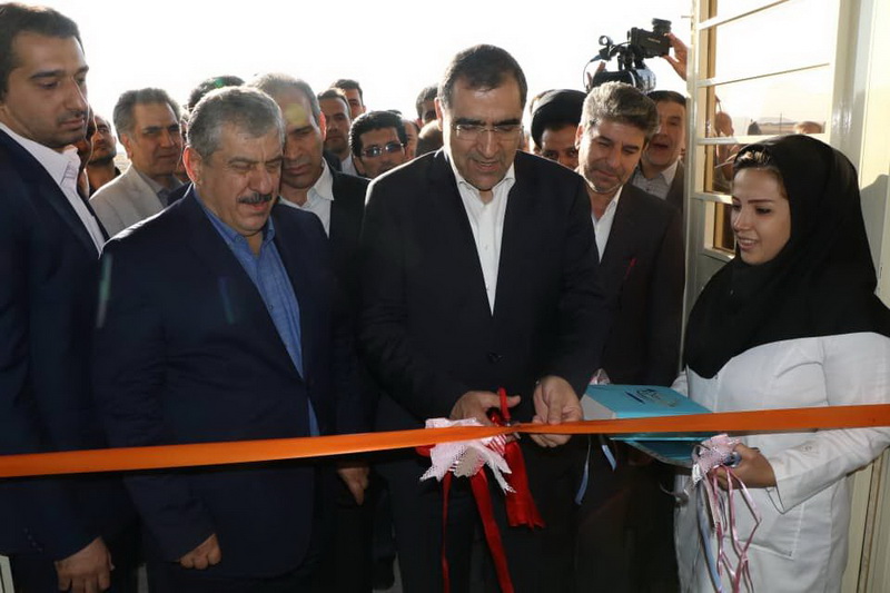 مركز جامع سلامت روستایی مرگنلر با حضور وزیر بهداشت افتتاح شد - ایرنا