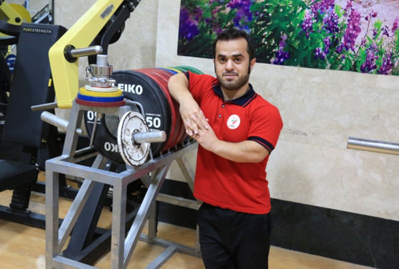 Para powerlifter bagged Asian silver for Iran Para powerlifter bagged Asian silver for Iran